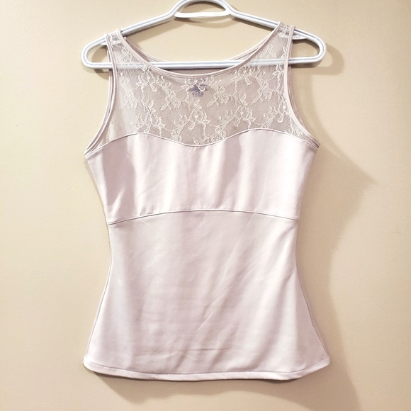 Spanx - Hide and Seek Shapewear - Lace Camisole Shaping Tank Top - Size L - Picture 3 of 7